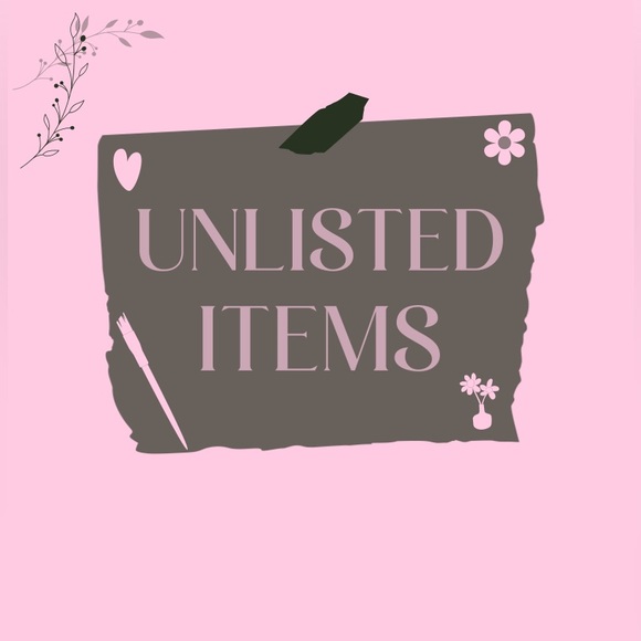 Other - ✨UNLISTED ITEMS✨